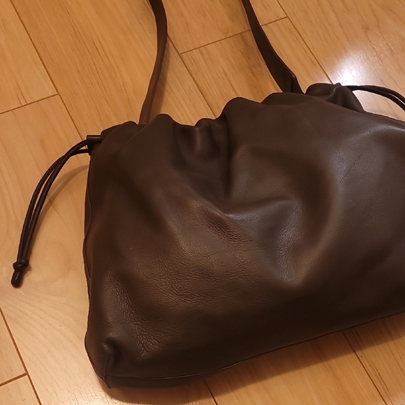 COS Cavatelli Clutch Bag In Brown - Picture 5 of 14